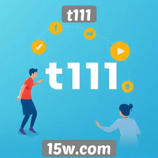 Recursos de comunidade disponíveis no site t111